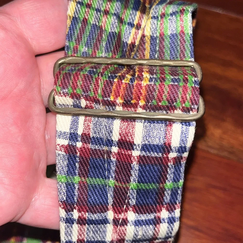 Oshkosh Bgosh Vtg 60’s Vestbak union Maid!!denim plaid overalls dead stock NWOT! - Picture 9 of 16
